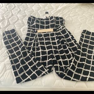 Black and White Jumpsuit